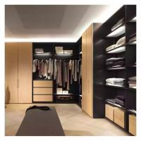 Quality Classic Cloth Wardrobe Walk In Closet , Attic Walk In Closet Wardrobe Glass for sale