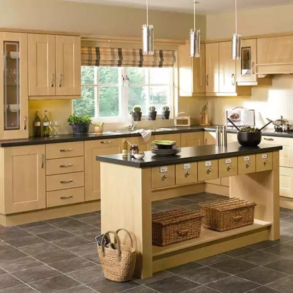 Quality Customized Kitchen Cabinet Set , Modern Lacquer Pantry Kitchen Cabinet for sale