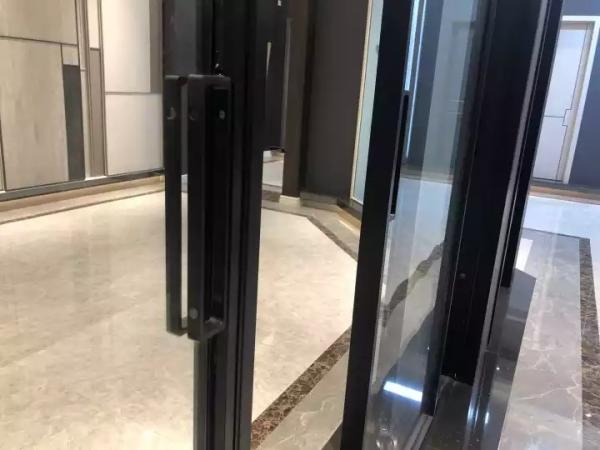 Quality Modern Tempered Glass Doors , Waterproof Sliding Aluminium Frame Doors for sale