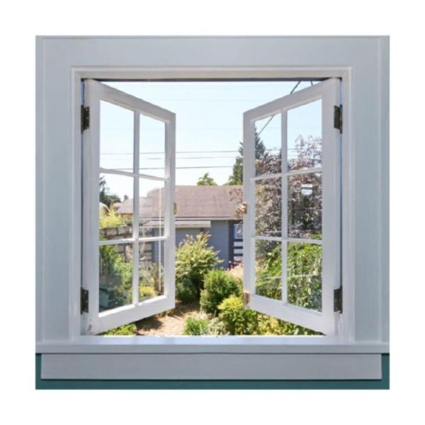 Quality Double Glazed Modern Aluminum Casement Windows Customized Size for sale