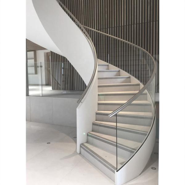 Quality Customize Luxury Modern Small Spiral Stair Space Saving Indoor for sale