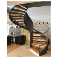 Quality Customize Luxury Modern Small Spiral Stair Space Saving Indoor for sale