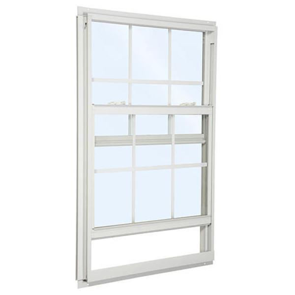 Quality Double Hung Security PVC Doors Window Customized Size Magnetic Screen for sale