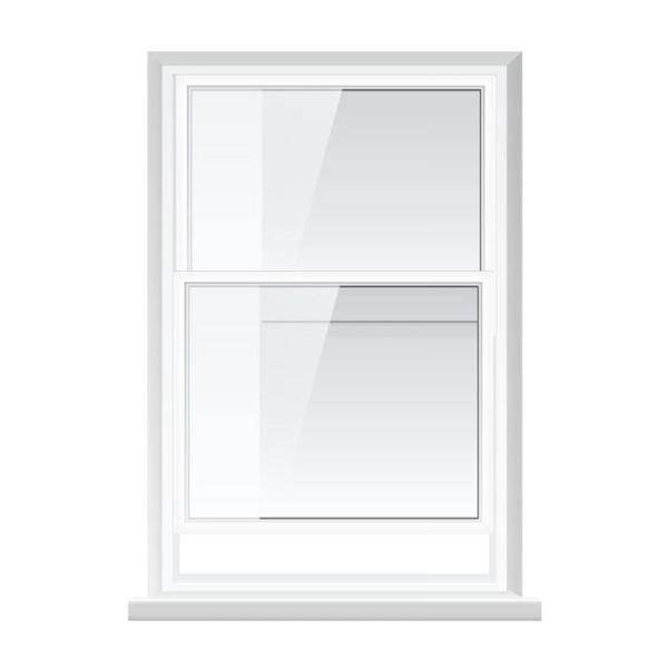 Quality Double Hung Security PVC Doors Window Customized Size Magnetic Screen for sale