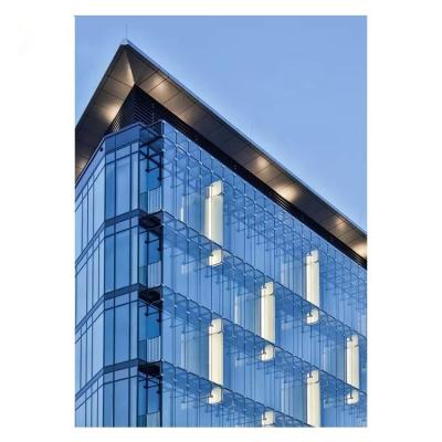 Chine Cladding Glass Facade Hidden Frame Glass Curtain Wall Commercial à vendre