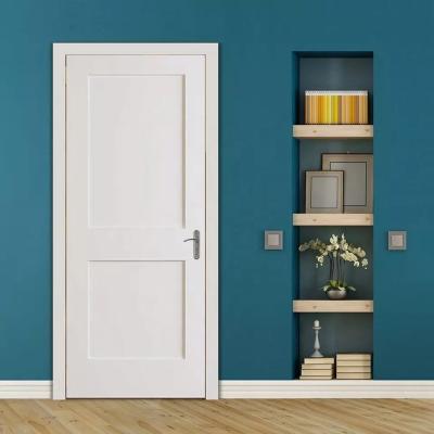 China Design personalizado de madeira dura porta interior para apartamento à venda