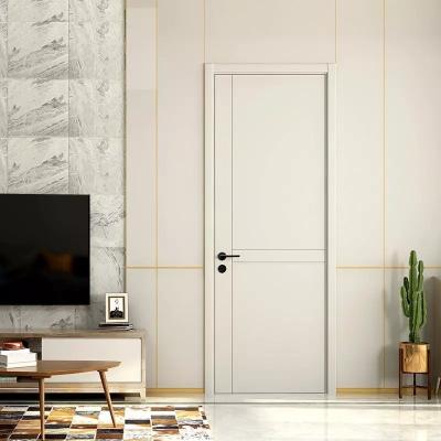 China Modern HDF Plywood Thailand Doors , Customized Interior Wood Door for sale