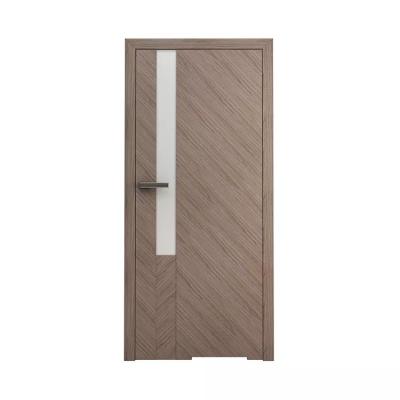 China Wooden Plywood Interior Doors , Custom Mirror Frames Lacquer Door for sale