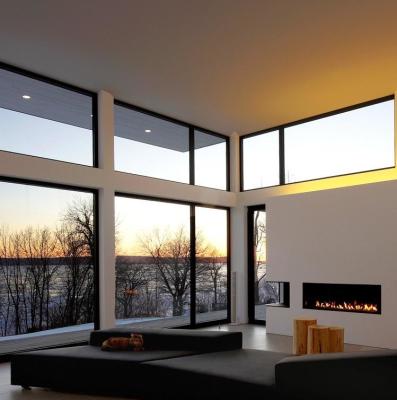 中国 American Style Panoramic Windows And Doors Tempered Glass Aluminum Fixed Picture Window 販売のため