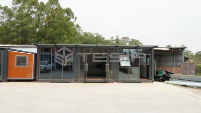 China Luxury Ready Made 20FT Light Steel Structure Expandable Prefab Container House en venta