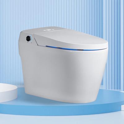 China Hot Selling Sanitary Ware Intelligent Seat Heating Ceramic Automatic Smart Toilet for sale