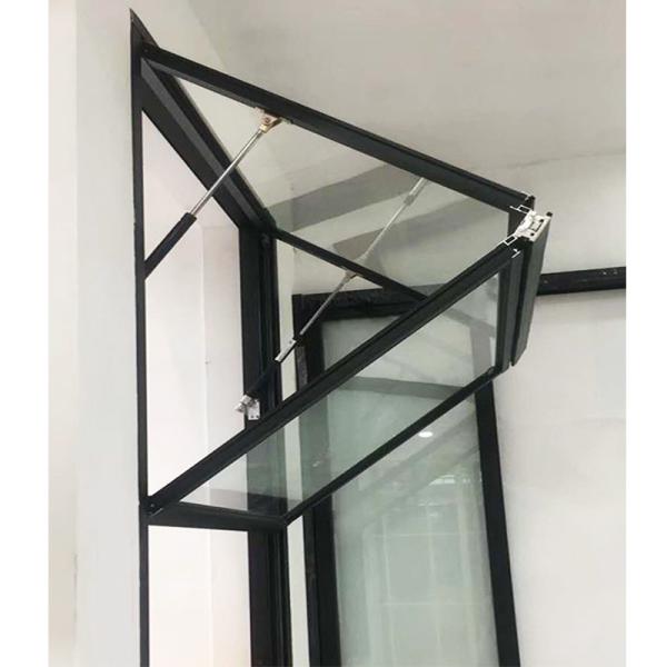 Quality Soundproof Magnetic Screen Bifold Glass Window Aluminium Doors And Windows for sale