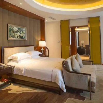 China 4 conjuntos de dormitorio de lujo de cinco estrellas del cuarto de invitados de los muebles de gama alta del hotel de la estrella en venta
