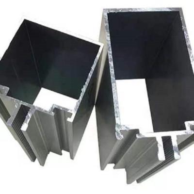 China 6000 Series T3 To T8 Aluminium Curtain Wall Profile For House Office for sale