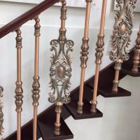 Quality 1000mm Height Transparent Acrylic Stair Railing Luxury Aluminium Handrails For for sale