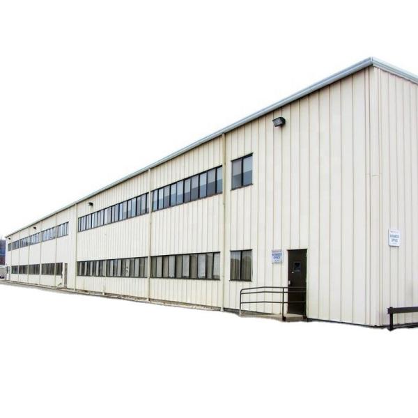 Quality CE Prefabricated Steel Warehouse Waterproof Fire Prevention Metal Building Fabrication for sale