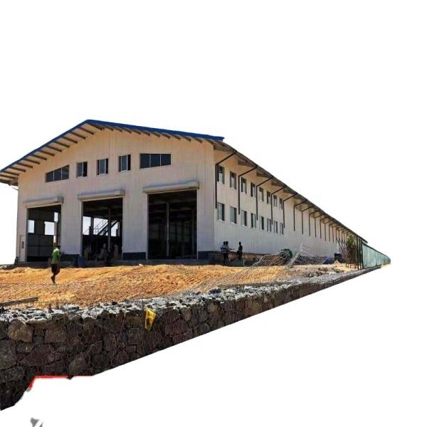 Quality 1500sqm Steel Structure Warehouse Metal Building 25m*80m*9m for sale