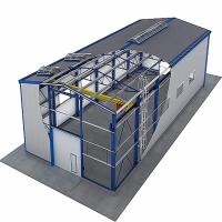 Quality Easy Assemble Steel Structure Workshop Wind Resistant Prefab Metal Warehouse for sale