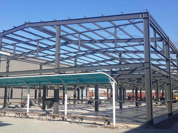 Quality Easy Assemble Steel Structure Workshop Wind Resistant Prefab Metal Warehouse for sale