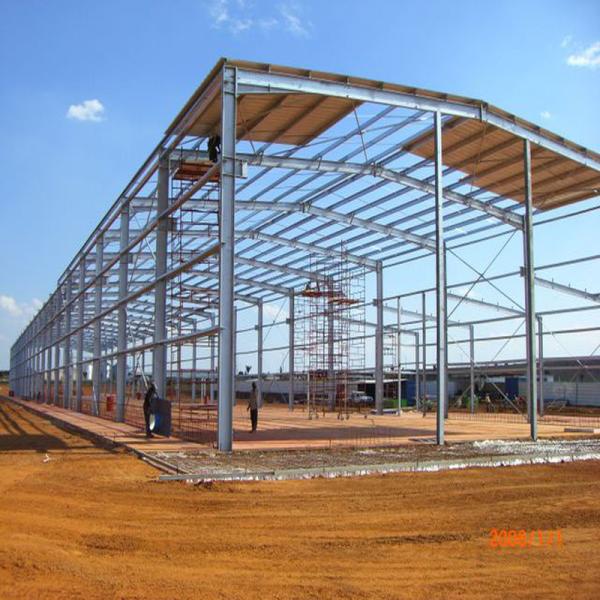 Quality Prefabrication Steel Structure Workshop Q235B Q345B Construction Metal Building for sale