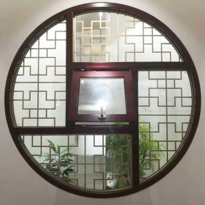 China Arched Aluminium Windows With Grill for sale