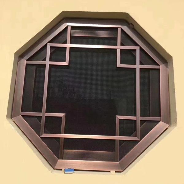 Quality Arched Aluminium Windows With Grill for sale