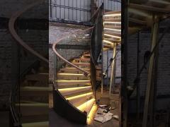 Customized Steel Stair Cheap Marble Spiral Stair