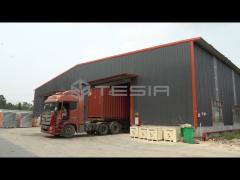 Tesia-china factory steel structure warehouse prefabrication workshop for sale