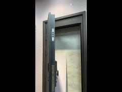 Wholesale And Retail Modern Simple Design Security Doors Style Steel Wood Armored Turkish Door