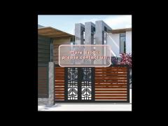 High-quality House Front Fence And Gates Designs For House Swing Automation Price Door Aluminum Slid
