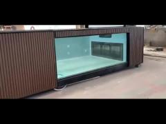 TESIA High Quality Safe Ground Prefab House Container Swimming Pool