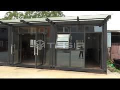 Luxury Ready Made 20FT Light Steel Structure Expandable Prefab Container House