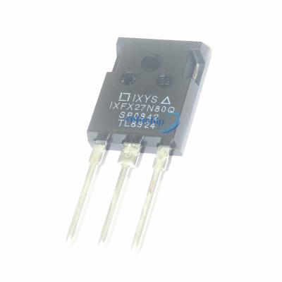 China MOSFETs HiPerFET do poder do transistor 800V 27A 0,32 RDS do Mosfet do canal de IXFK27N80Q N à venda