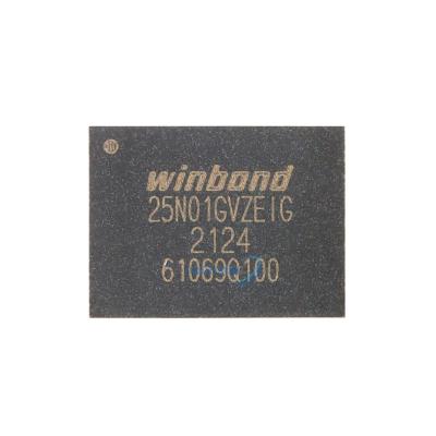 Chine W25N01GVZEIG NAND Flash Memory IC à vendre