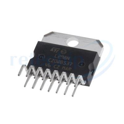 China L298N Brushed DC Motor Drivers 4.8 V to 46 V 4 A - 25℃ to + 130 ℃ Multiwatt15 for sale