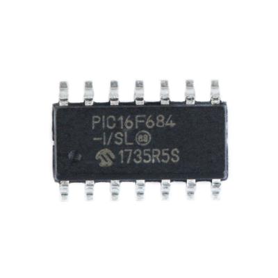China PIC16F684-I/SL 8-bit Microcontroller MCU 3.5KB 128 RAM 12 I/O SOIC-14 for sale