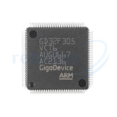 China GD32F305VCT6 ARM Microcontrollers 32bit 120 MHz 80 I/O LQFP-100 for sale