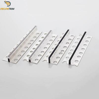 China 2.5 Meters Aluminium Expansion Joint For Tile Edges Protection for sale