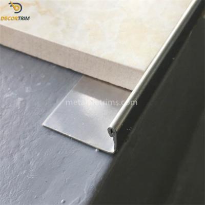 China Mirror Stainless Steel Tile Edging Strip L Shape SS201 SS304 Material for sale