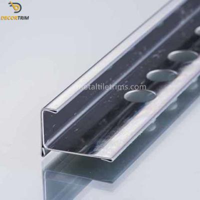 China 304 10mm Stainless Steel Tile Trim Mirror Finish For Tile External Corner Protection for sale