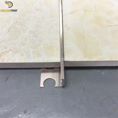 China OEM ODM Metal Edge Profile , Aluminum Straight Edge Trim L Shape for sale