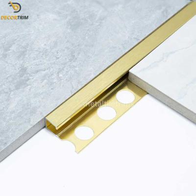 China Altura de alumínio decorativa da borda 9.5mm da seção da caixa quadrada da guarnição da telha à venda