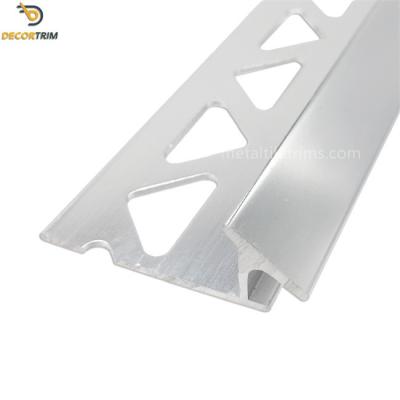 China 3/8'' Anodized Floor Transition Strip Aluminum 6063 Material for sale