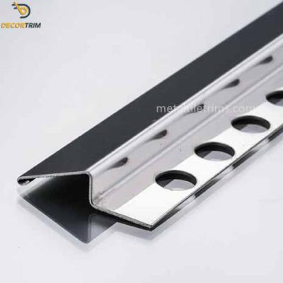 China Stainless Steel Floor Transition Strip For Different Level Floors 8k Mirror ODM for sale