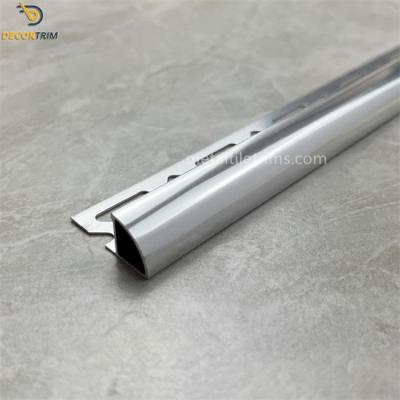 Китай Aluminium Corner Trim Profile Metal Tile Trims Round Shape Corners продается