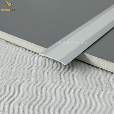 China T Channel Transition Metal Tile Trim Tile Edge Trim Gold / Silver for sale