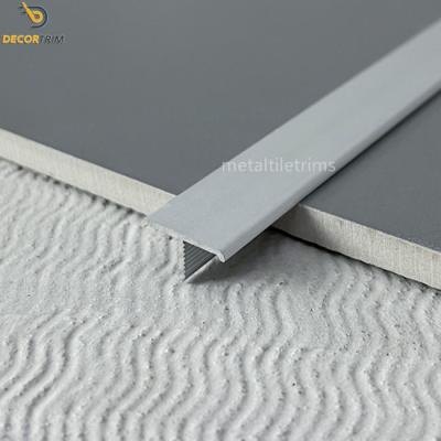 中国 T Sshape Metal Transition Strip Metal Tile Trims T5 6063 Custom Made 販売のため