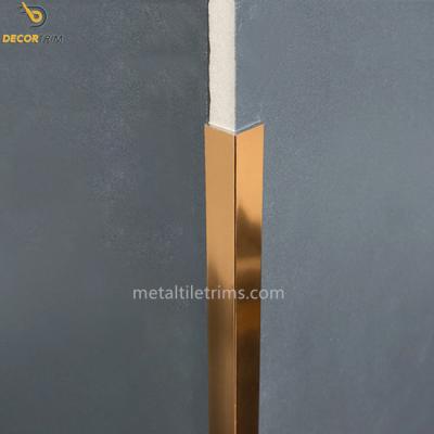 China L Shaped Tile Trim Tile Accessories Ceramic Aluminum 6063 Material for sale