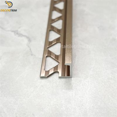 China Tile Molding Metal Tile Trims L Shape Aluminium Trim Profiles en venta