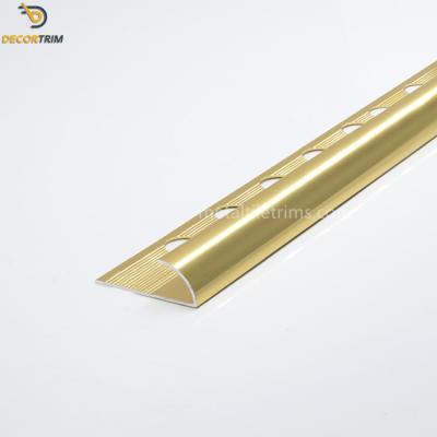 Chine Non Slip Aluminium Floor Edging 12.5mm×32mm×2600mm Quadrant Edge Trim à vendre